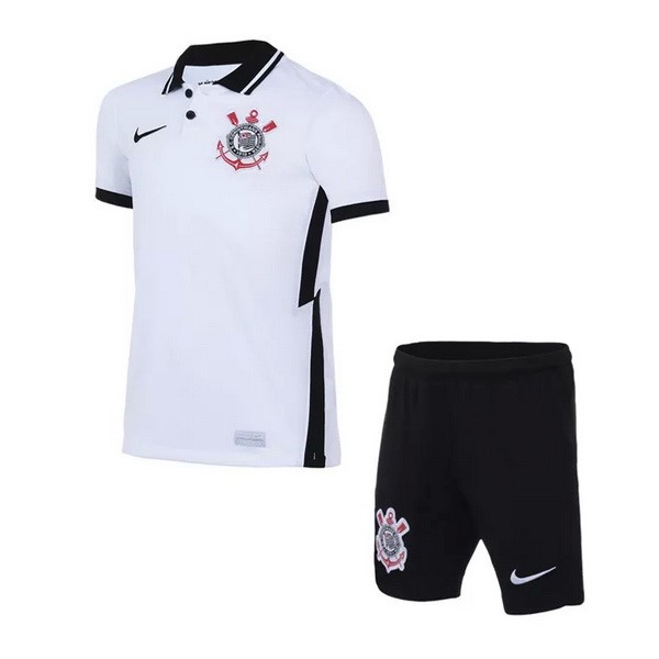 Maglia Corinthians Paulista Prima Bambino 20/21 Bianco